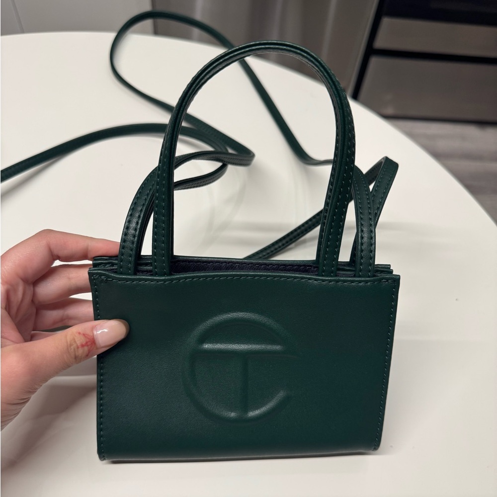 Dark Green Telfar Bag - Small